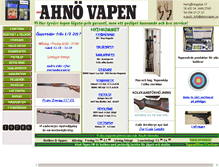 Tablet Screenshot of ahnovapen.se